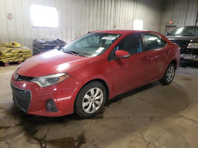 TOYOTA COROLLA L 2014 with VIN 5YFBURHE4EP056831 - Photo from auction
