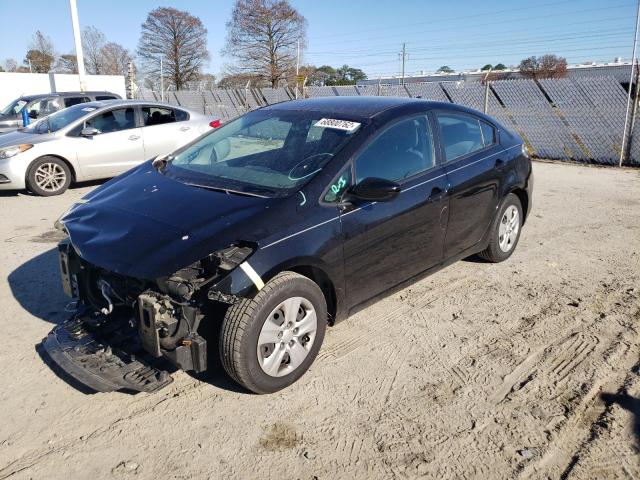 KIA FORTE LX 2017 with VIN 3KPFK4A74HE026353 - Photo from auction