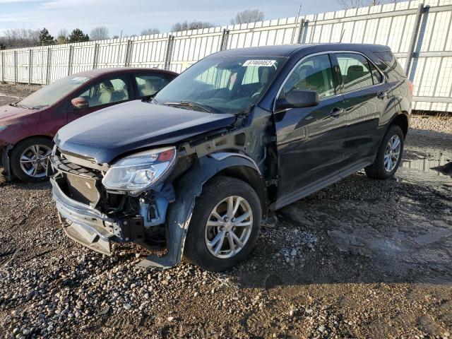 CHEVROLET EQUINOX LS 2017 with VIN 2GNFLEEK2H6302523 - Photo from auction