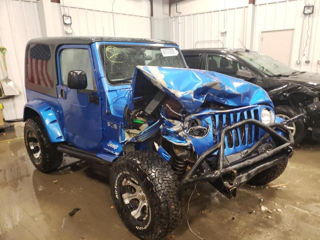 Photo 4 from auction – 2003 JEEP WRANGLER C with VIN 1J4FA39S53P326606