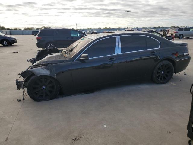 BMW 745 LI 2003 with VIN WBAGN63463DR13857 - Photo from auction