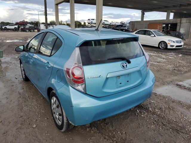 Photo 2 from auction – 2014 TOYOTA PRIUS C with VIN JTDKDTB3XE1075098