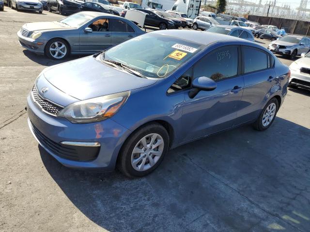 KIA RIO LX 2016 with VIN KNADM4A33G6695990 - Photo from auction