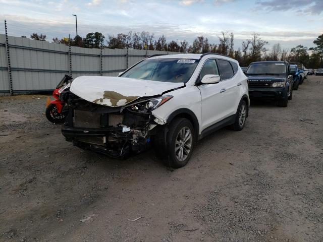 HYUNDAI SANTA FE S 2018 with VIN 5NMZU4LA6JH085483 - Photo from auction
