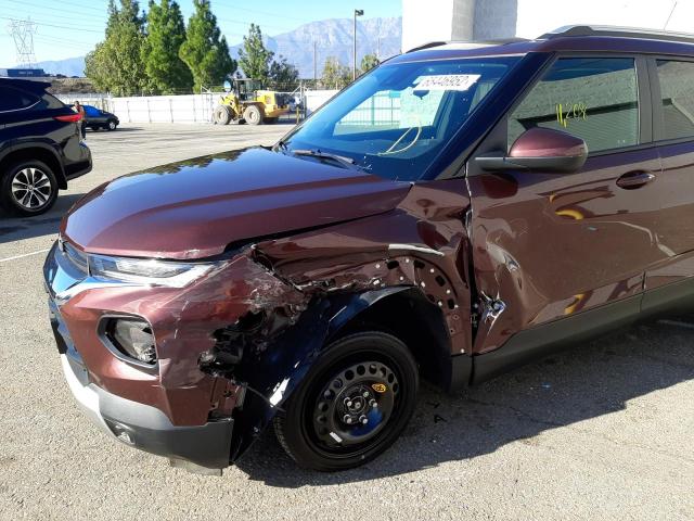 Photo 9 from auction – 2022 CHEVROLET TRAILBLAZE with VIN KL79MPSL8NB018234