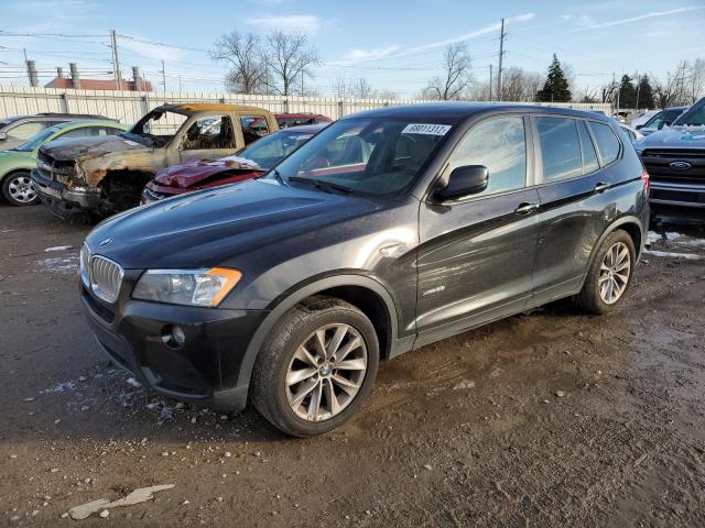 BMW X3 XDRIVE2 2013 with VIN 5UXWX9C56D0D04491 - Photo from auction