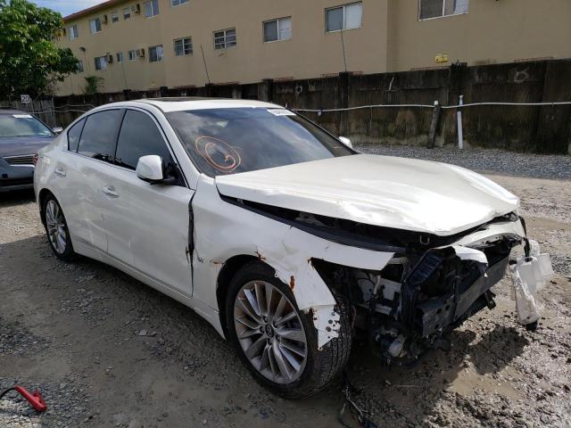 Photo 4 from auction – 2019 INFINITI Q50 LUXE with VIN JN1EV7AP2KM540010