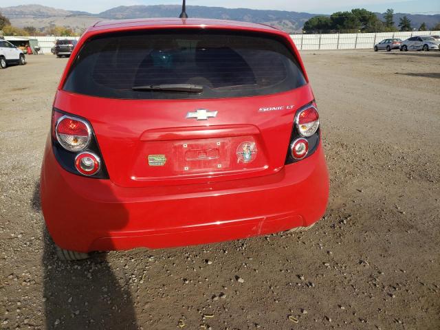 Photo 6 from auction – 2012 CHEVROLET SONIC LT with VIN 1G1JC6SH1C4106254