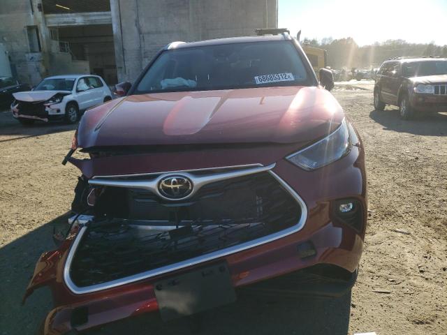 Photo 5 from auction – 2022 TOYOTA HIGHLANDER with VIN 5TDGZRBH3NS574804