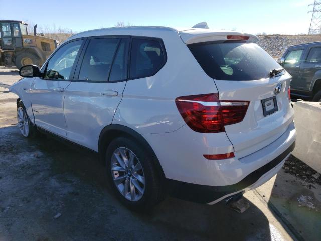 Photo 2 from auction – 2017 BMW X3 XDRIVE2 with VIN 5UXWX9C31H0W68271