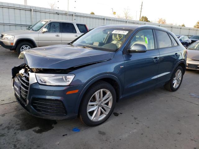 AUDI Q3 PREMIUM 2018 with VIN WA1ECCFS4JR022095 - Photo from auction
