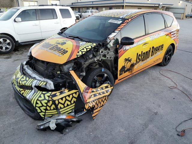 TOYOTA PRIUS V 2015 with VIN JTDZN3EUXFJ035346 - Photo from auction