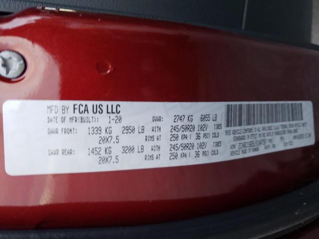Photo 14 from auction – 2020 CHRYSLER PACIFICA T with VIN 2C4RC1BG9LR164758