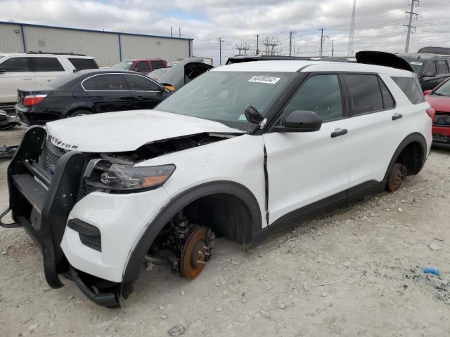 FORD EXPLORER P 2021 with VIN 1FM5K8AC7MNA08897 - Photo from auction