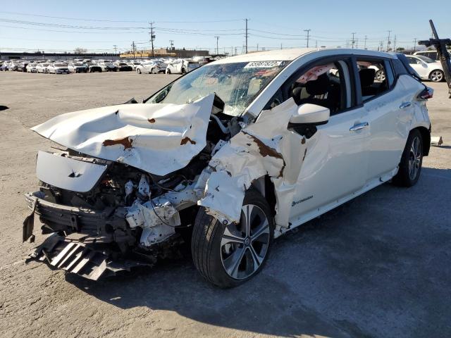 NISSAN LEAF S 2019 with VIN 1N4AZ1CP8KC308405 - Photo from auction