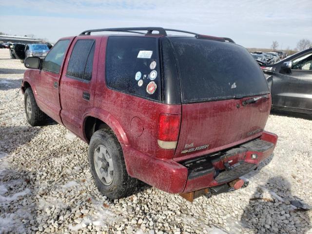 Photo 2 from auction – 2003 CHEVROLET BLAZER with VIN 1GNDT13X63K181340
