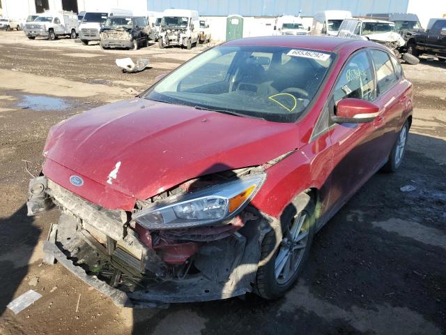 FORD FOCUS SE 2016 with VIN 1FADP3K22GL244728 - Photo from auction