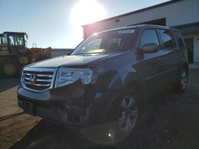 HONDA PILOT EXL 2014 with VIN 5FNYF4H58EB050033 - Photo from auction