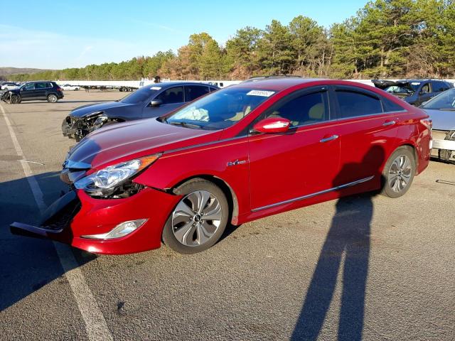 HYUNDAI SONATA HYB 2013 with VIN KMHEC4A43DA084896 - Photo from auction