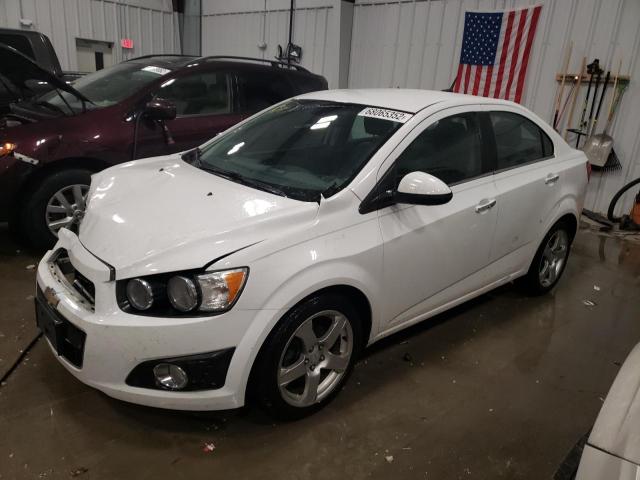 CHEVROLET SONIC LTZ 2012 with VIN 1G1JE5SH6C4133843 - Photo from auction