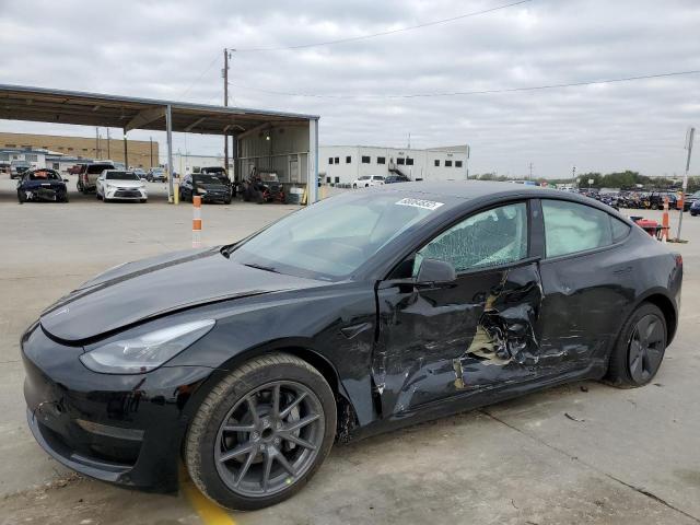TESLA MODEL 3 2021 with VIN 5YJ3E1EA7MF097582 - Photo from auction