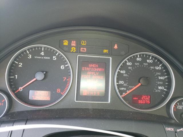 Photo 9 from auction – 2008 AUDI A4 2.0T QU with VIN WAUDF78E08A116407