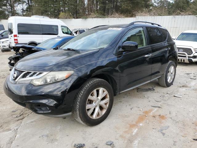 NISSAN MURANO S 2012 with VIN JN8AZ1MUXCW100318 - Photo from auction