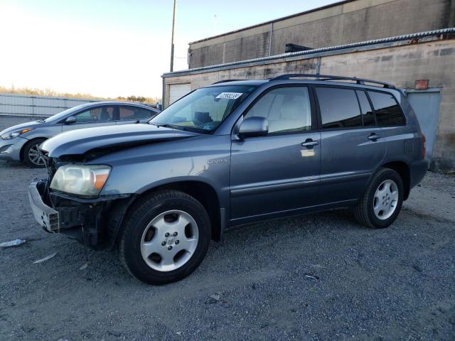 TOYOTA HIGHLANDER 2005 with VIN JTEEP21A650103558 - Photo from auction