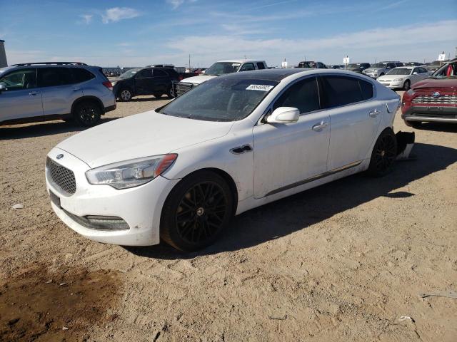 KIA K900 2015 with VIN KNALW4D43F6019600 - Photo from auction
