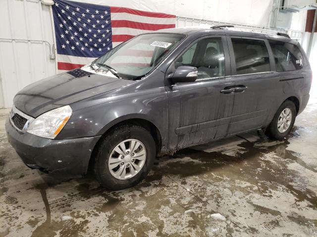 KIA SEDONA LX 2012 with VIN KNDMG4C74C6503268 - Photo from auction