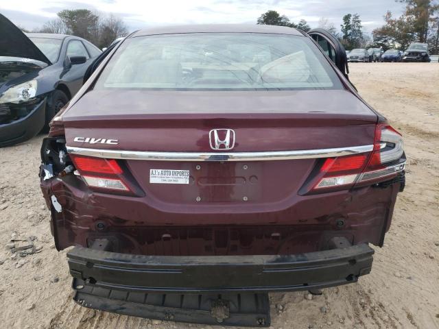 Photo 6 from auction – 2013 HONDA CIVIC EX with VIN 19XFB2F8XDE050060