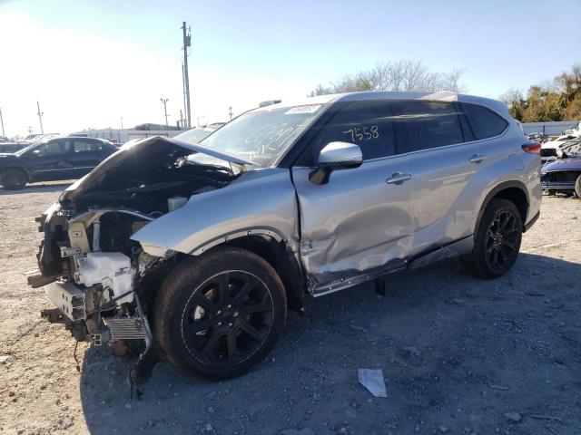 TOYOTA HIGHLANDER 2022 with VIN 5TDCZRAH1NS123354 - Photo from auction