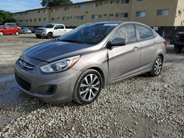 HYUNDAI ACCENT SE 2017 with VIN KMHCT4AE0HU379717 - Photo from auction
