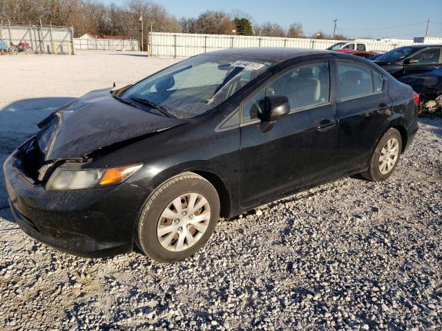 HONDA CIVIC LX 2012 with VIN 19XFB2F55CE033719 - Photo from auction