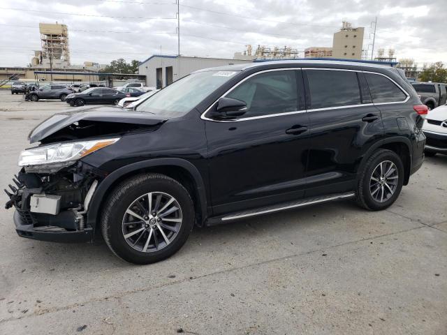 TOYOTA HIGHLANDER 2019 with VIN 5TDKZRFH9KS348136 - Photo from auction