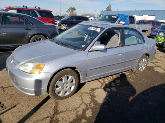 HONDA CIVIC EX 2002 with VIN 1HGES267X2L064470 - Photo from auction