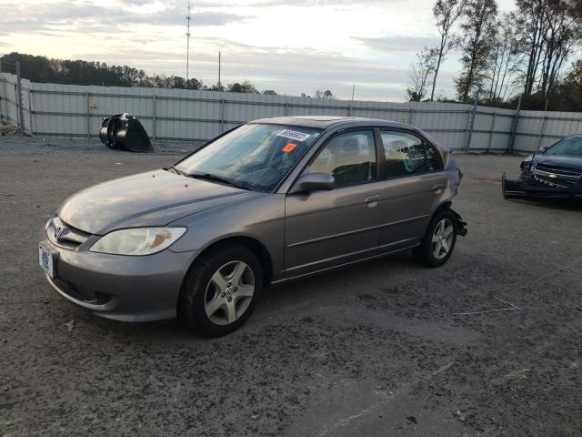 Photo 1 from auction – 2005 HONDA CIVIC EX with VIN 2HGES26715H505078