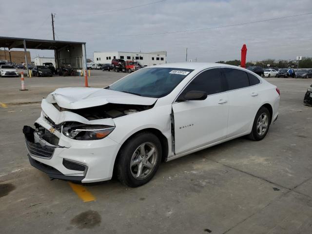 CHEVROLET MALIBU LS 2018 with VIN 1G1ZB5ST9JF257378 - Photo from auction
