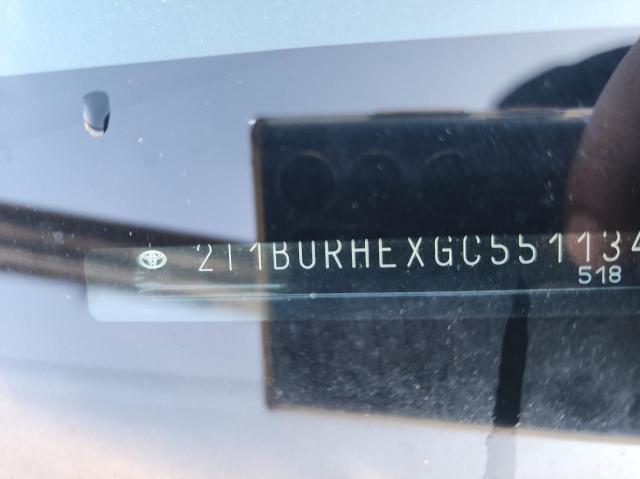 Photo 10 from auction – 2016 TOYOTA COROLLA L with VIN 2T1BURHEXGC551134