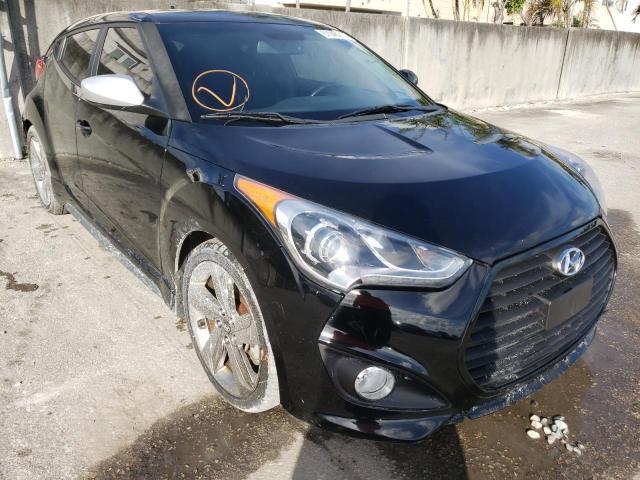 HYUNDAI VELOSTER T 2013 with VIN KMHTC6AE5DU177008 - Photo from auction