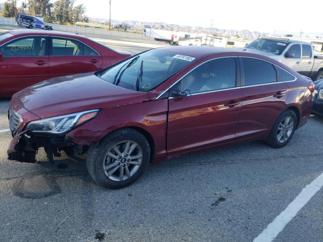 HYUNDAI SONATA SE 2016 with VIN 5NPE24AF7GH267773 - Photo from auction