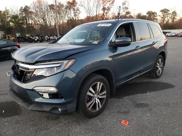 HONDA PILOT EXL 2017 with VIN 5FNYF6H67HB032146 - Photo from auction