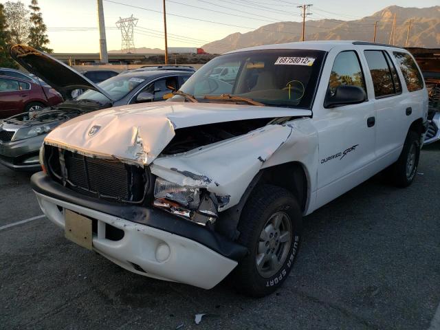 DODGE DURANGO PU 2001 with VIN 1B4HR28N01F585498 - Photo from auction