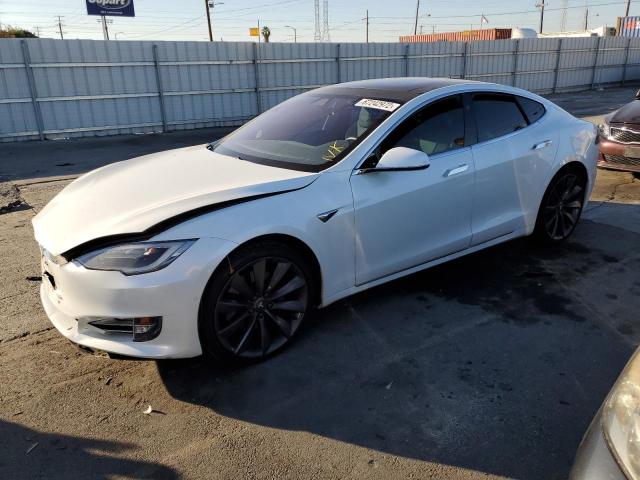 TESLA MODEL S 2017 with VIN 5YJSA1E26HF217149 - Photo from auction