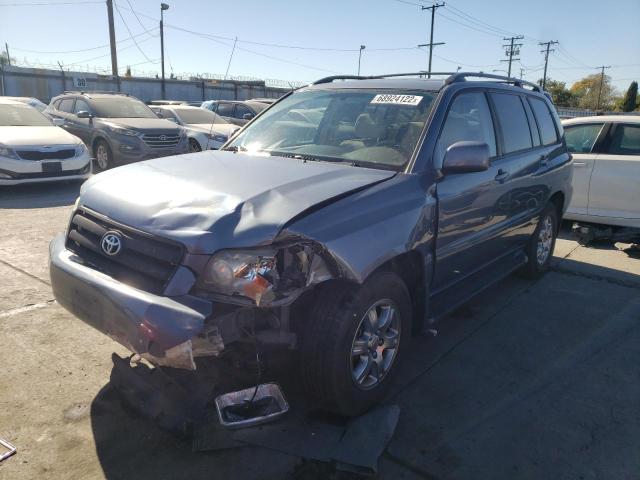 TOYOTA HIGHLANDER 2007 with VIN JTEDP21A170137616 - Photo from auction