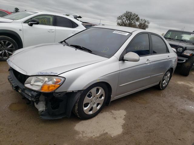 KIA SPECTRA 2009 with VIN KNAFE221195597055 - Photo from auction