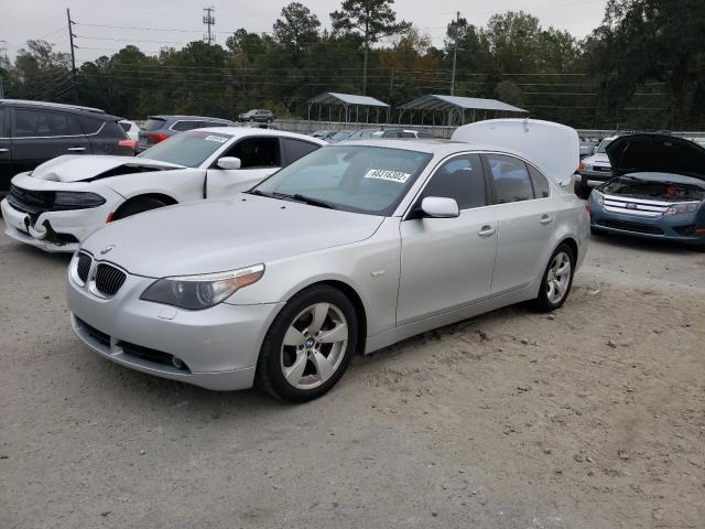 BMW 530 I 2007 with VIN WBANE73587CM55191 - Photo from auction