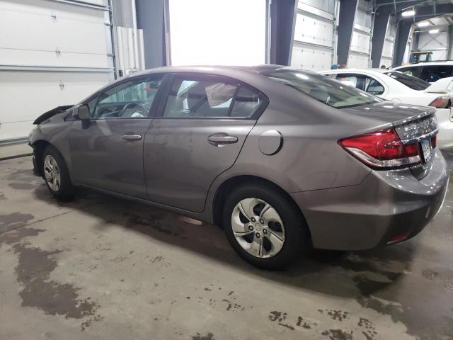 Photo 2 from auction – 2013 HONDA CIVIC LX with VIN 19XFB2F50DE019681