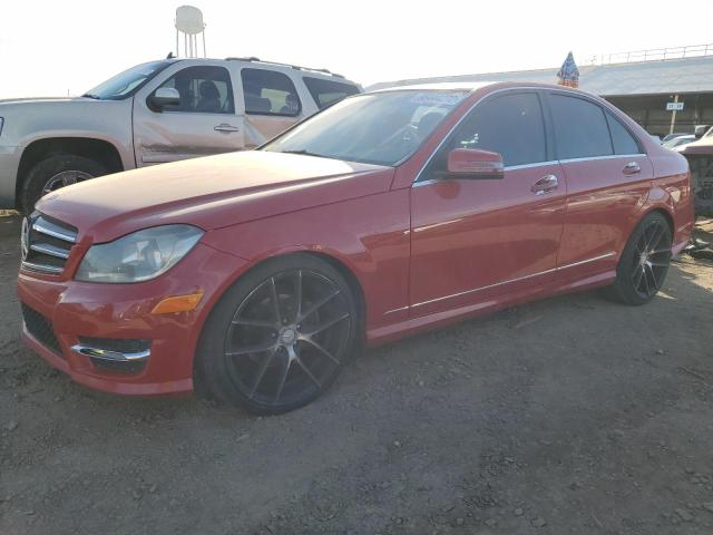 MERCEDES-BENZ C 250 2014 with VIN WDDGF4HB7EA957792 - Photo from auction