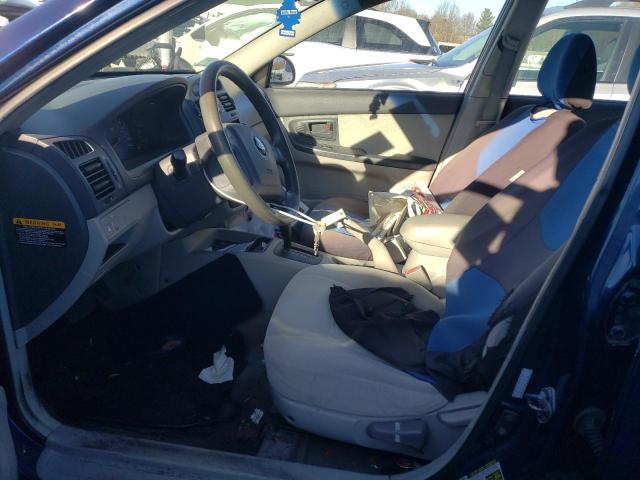 Photo 7 from auction – 2006 KIA SPECTRA LX with VIN KNAFE122965299058